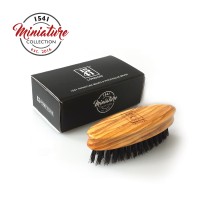 Travel Sized Moustache & Beard Brush (Olive Wood)